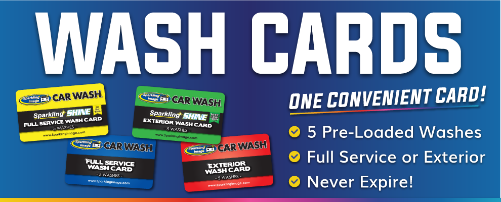 Car Wash - Wash Cards